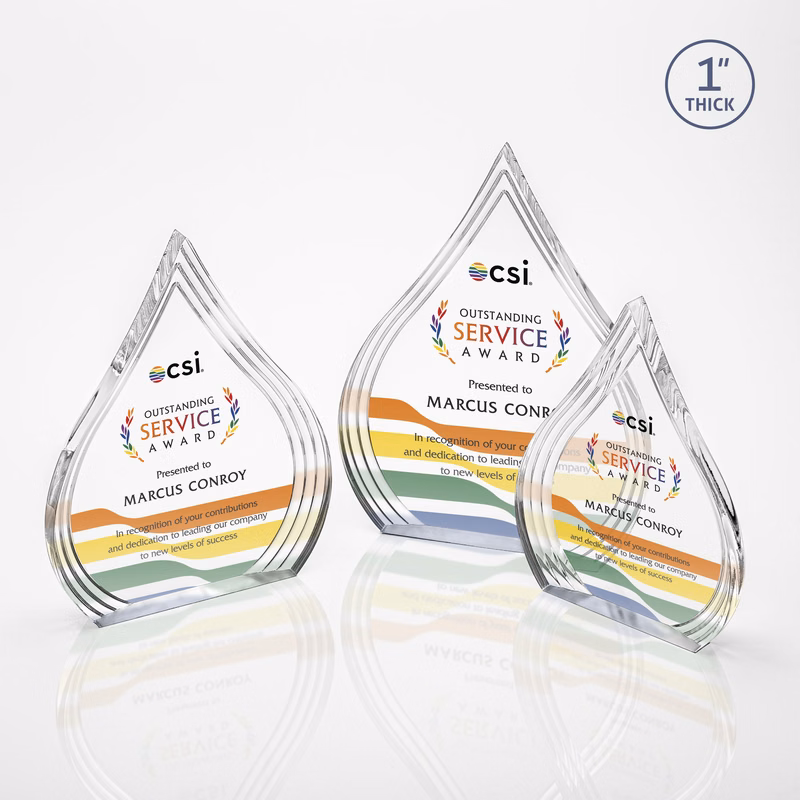 Dover VividPrint™ Award - Clear