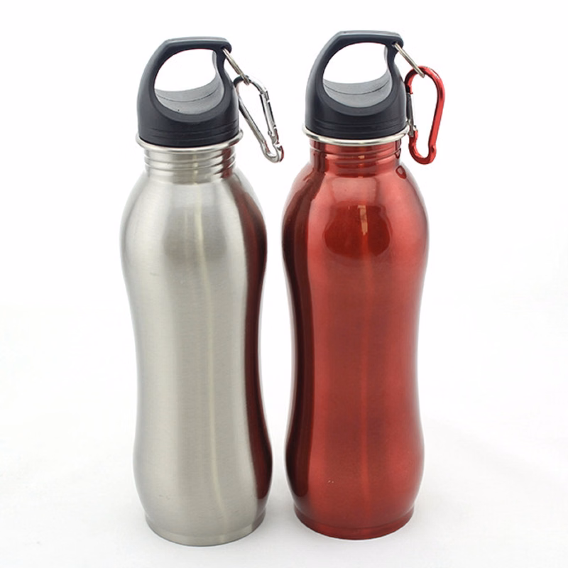24 OZ Single Wall Metal Sport Water Bottle