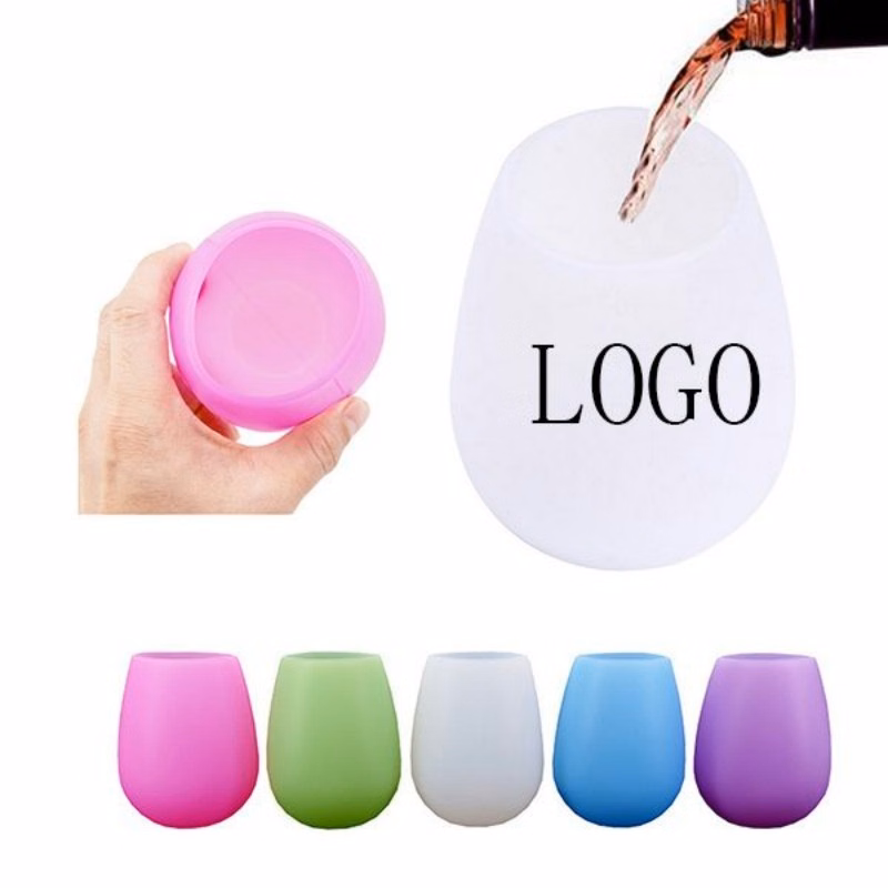 12 oz Silicone Wine Tumbler