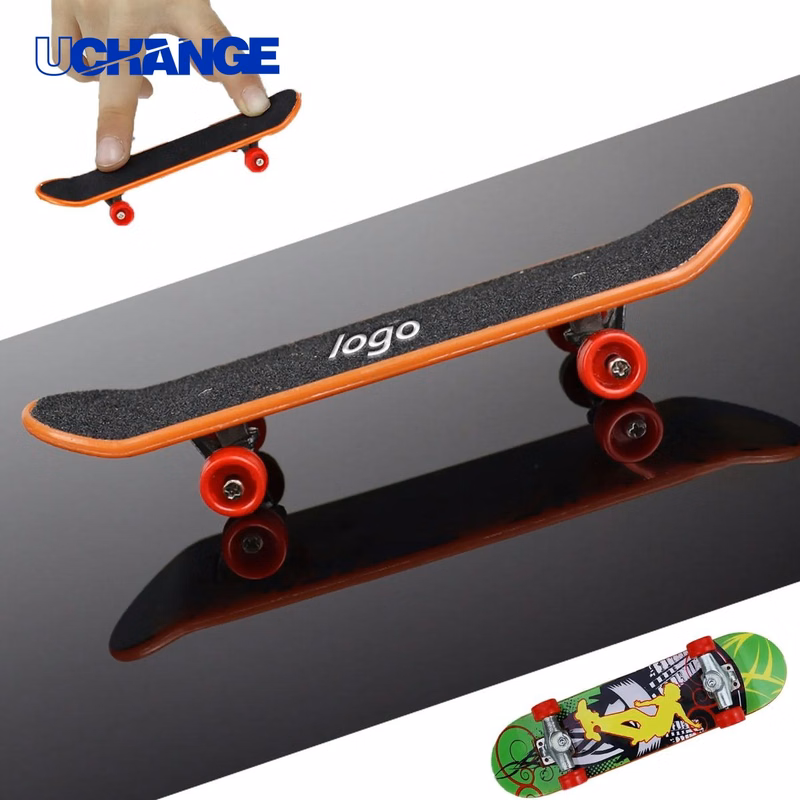 Mini U-Finger Skateboard Desk Toy Finger Sport for Play & Collection