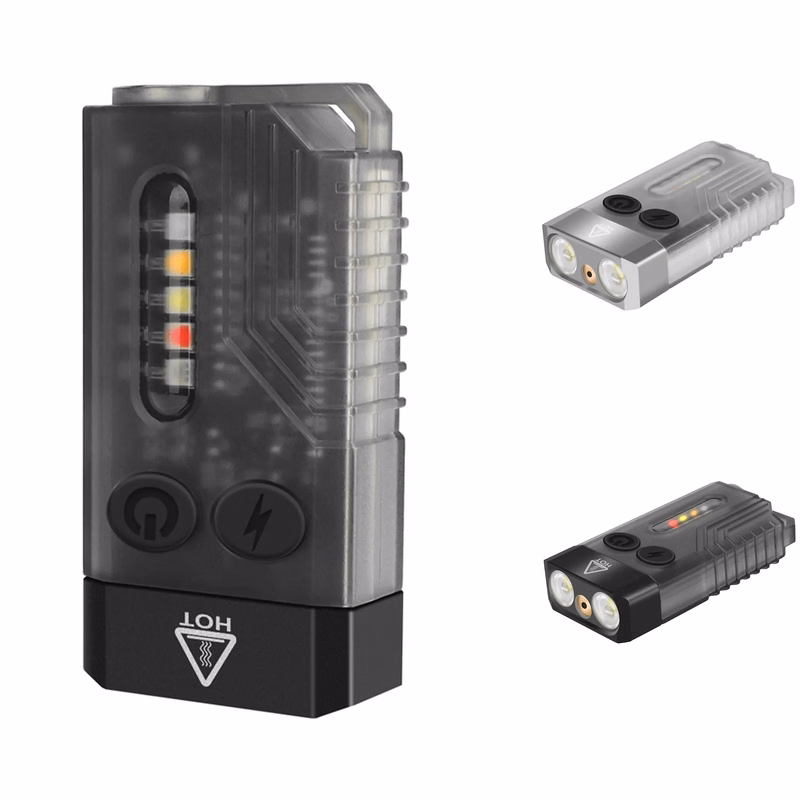 Pocket Powerful Flashlight Magnet Buzzer