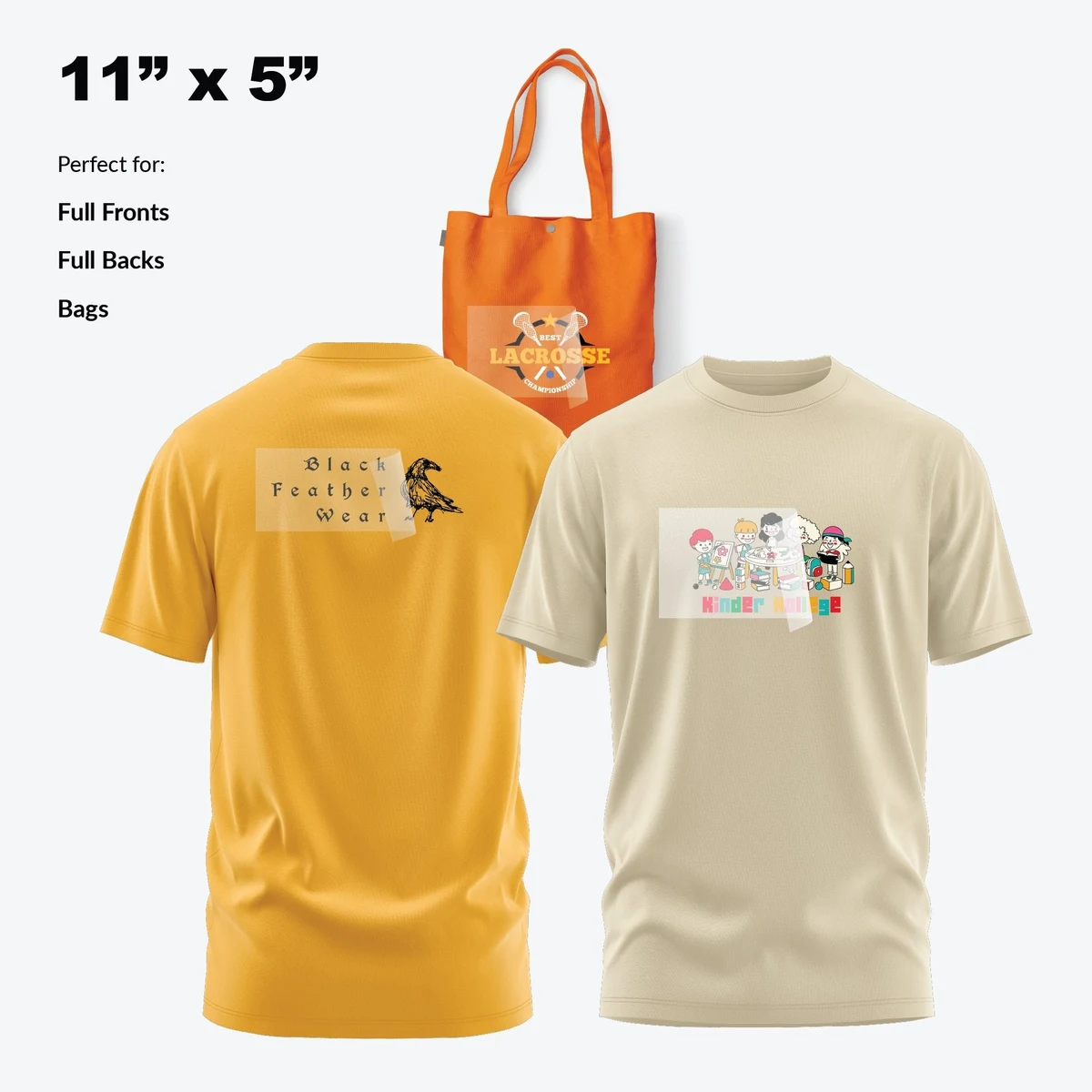 DTF Transfers for Apparel Decoration 1