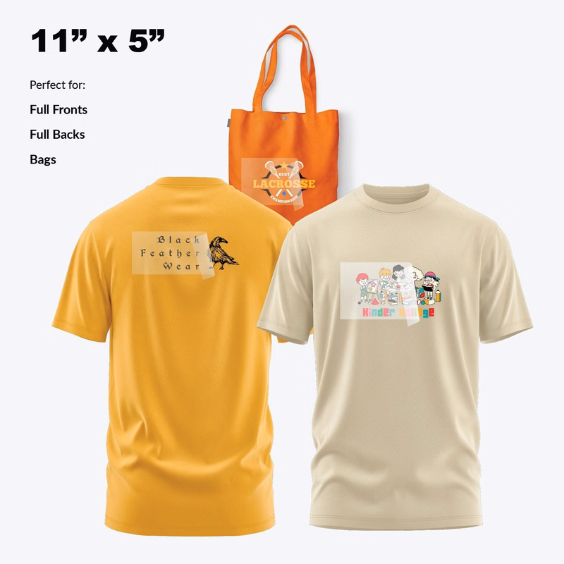 DTF Transfers for Apparel Decoration