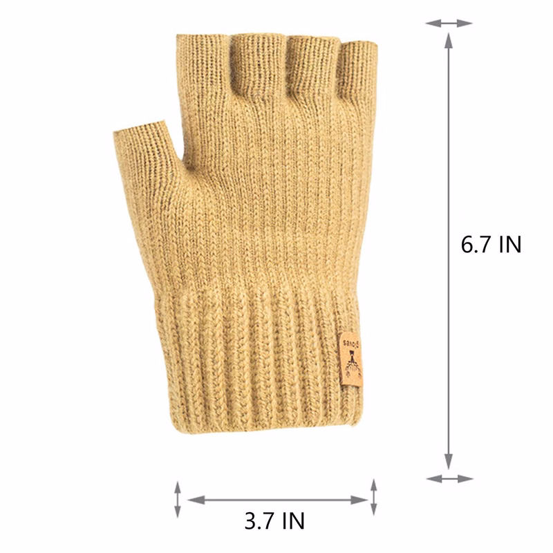 Custom Knit Fingerless Gloves