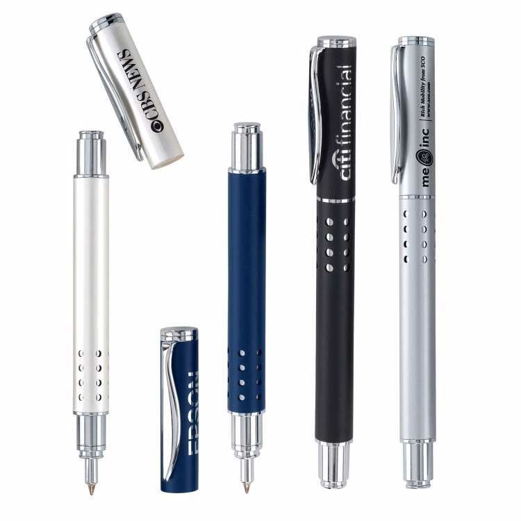 Elite 2 Cap Off Rollerball Pen w/ Chrome Plated Accent
