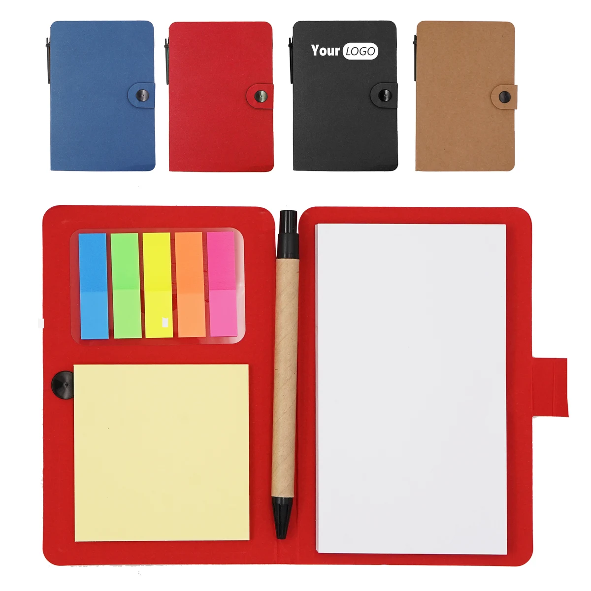 Paper Notebook With Pen 1