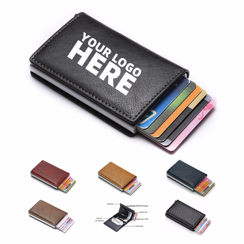RFID Anti Copy Aluminum Alloy Card Bag