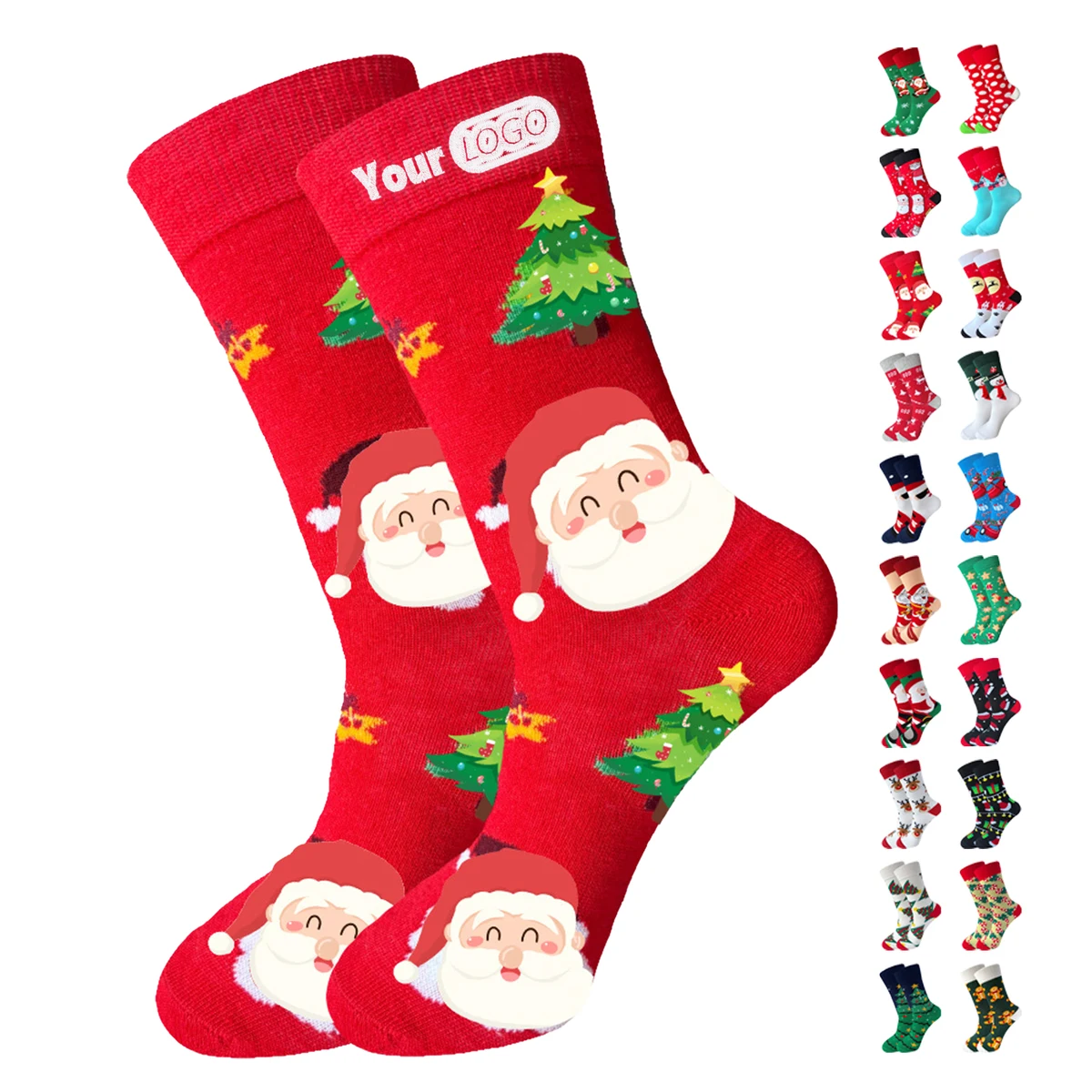 Snowman Christmas Socks 1