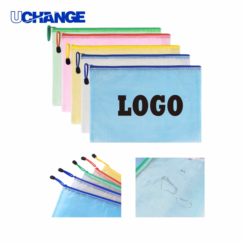 Waterproof Zipper Document File Bag