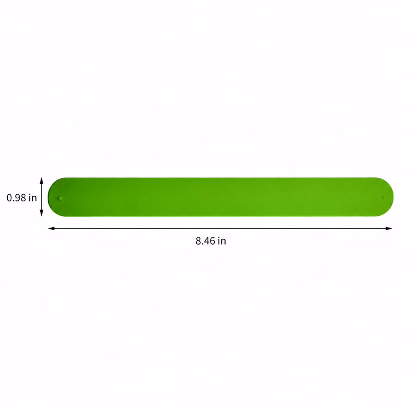 MOQ 10 Silicone Snap Band Bracelet