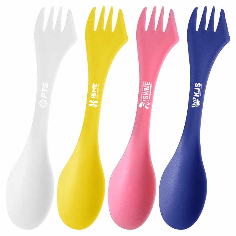 3-in-1 Plastic Knife Fork Spoon