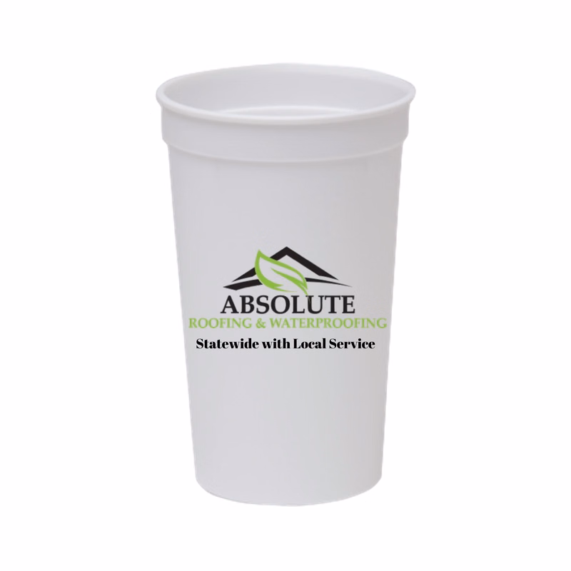 22 oz. Smooth Plastic Stadium Cup
