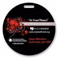 USA Made Laminated Event Tag (2.5") Circle