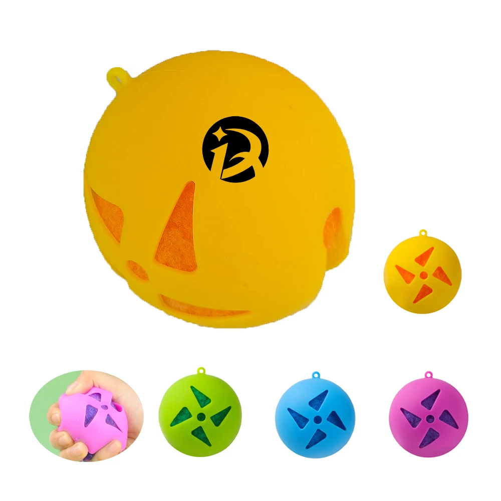 Absorbent plush stress relief ball 1