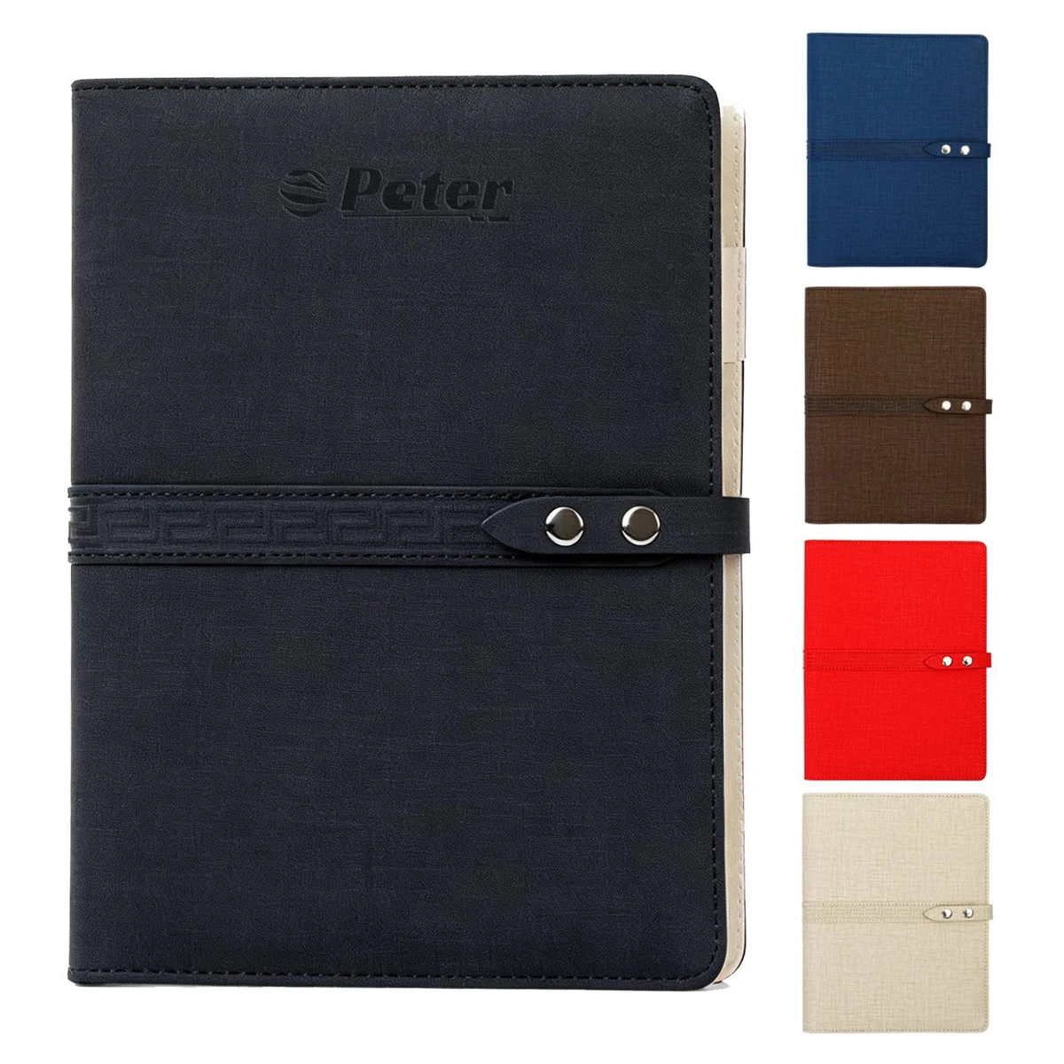 A5 Snap Button Loose Leaf Notebook 1