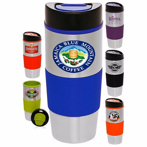 16 oz Color Grip Tumbler