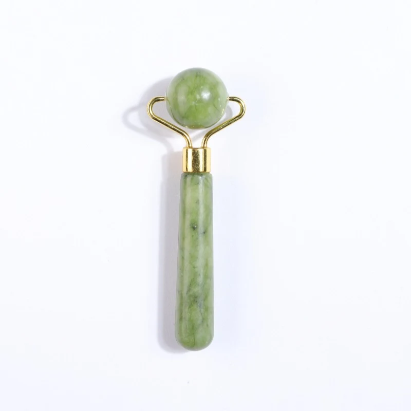 Green Jade Eye Roller Single Head Facial Massager 1