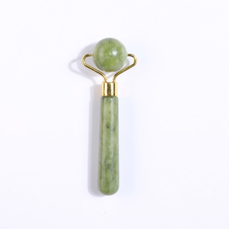 Green Jade Eye Roller Single Head Facial Massager