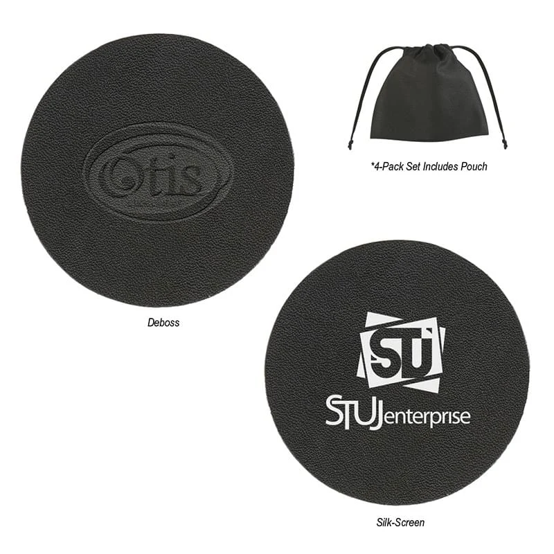 Bonded Leather Coaster 1