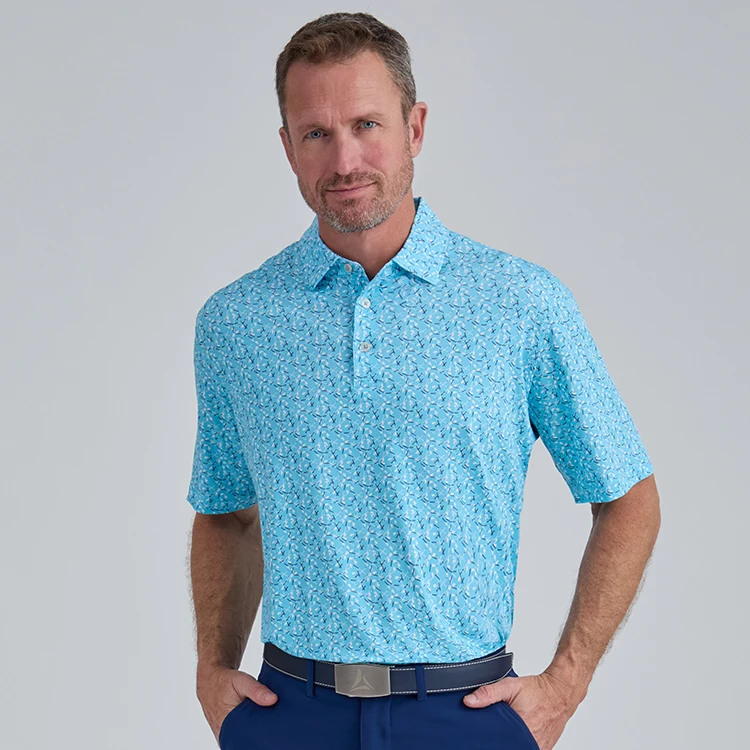 Bermuda Sands Bryan Golf Print Polo 1