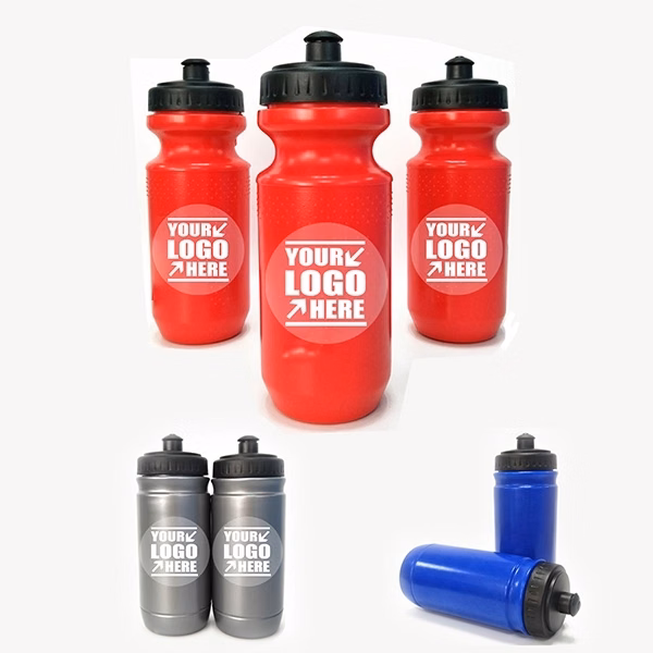 Custom BPA FREE Sport Bottle With Push Pull Lid