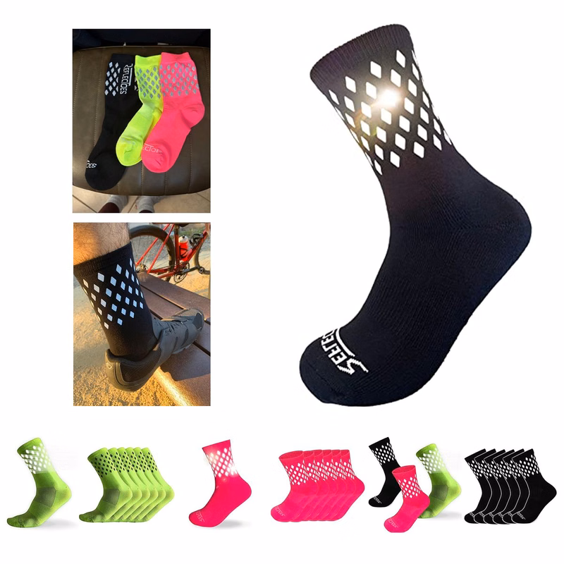 Athletic Reflective Socks Outdoor Night Safety