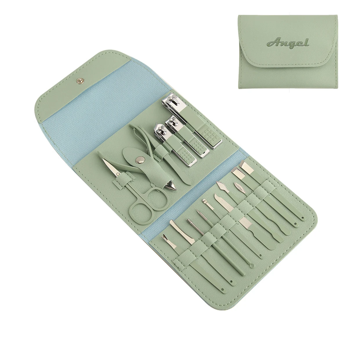 16Pcs Nail Clippers Manicure Tool Set 1