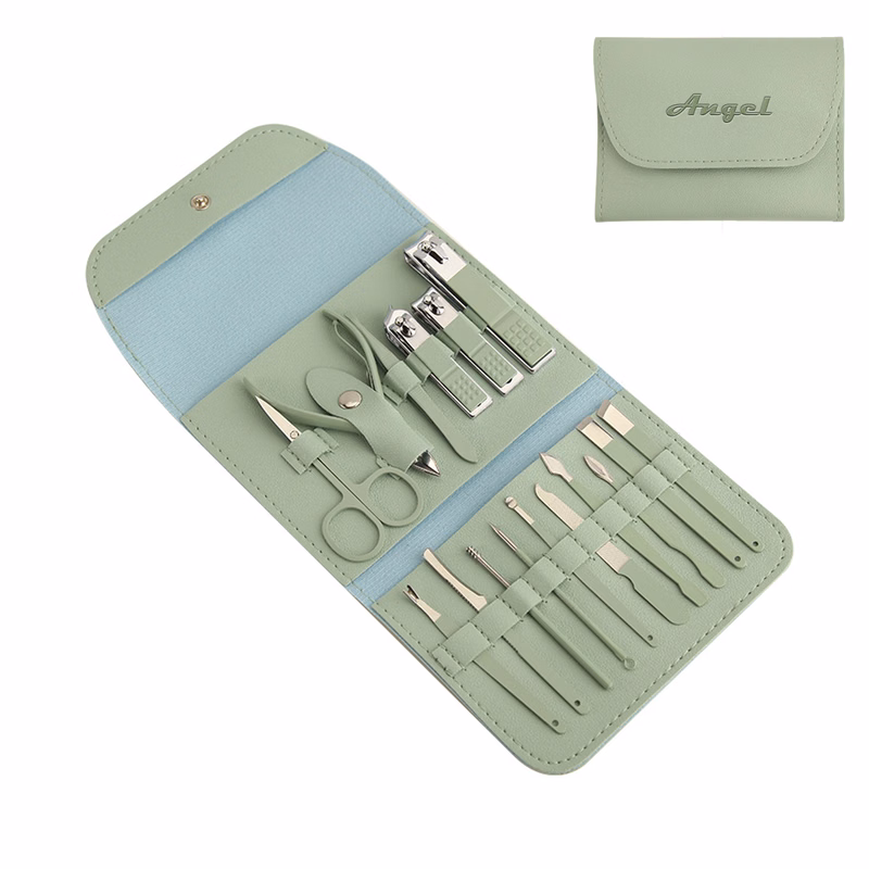 16Pcs Nail Clippers Manicure Tool Set