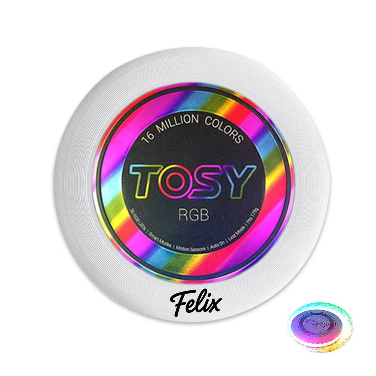 Custom LED Glowing Flying Disc – PE Material & Outdoor Fun 1