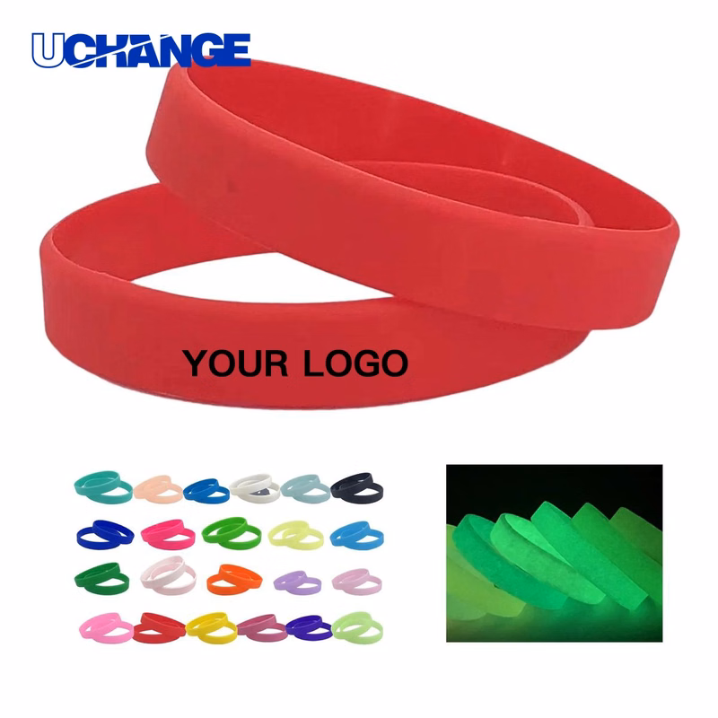Silicone Glow Wristband Hypoallergenic