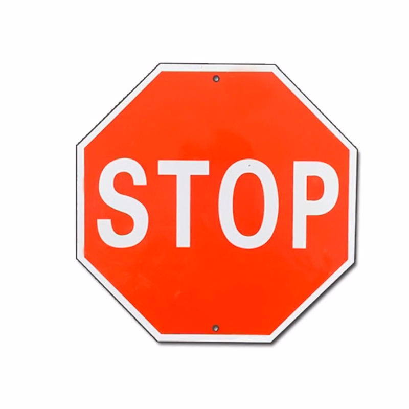 Aluminum Warning Sign