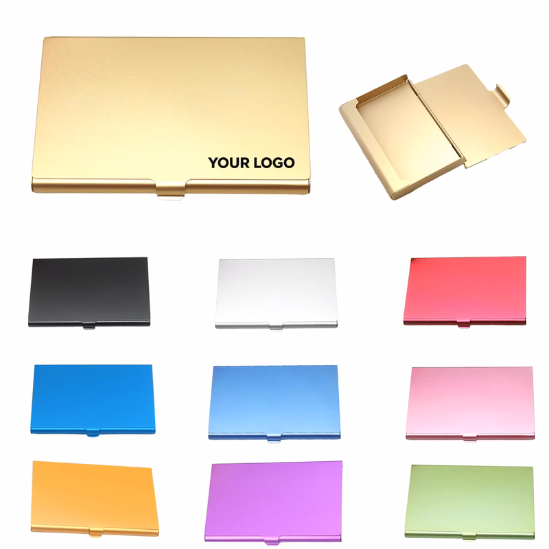 Aluminum Foldable Business & Credit Card Holder Case