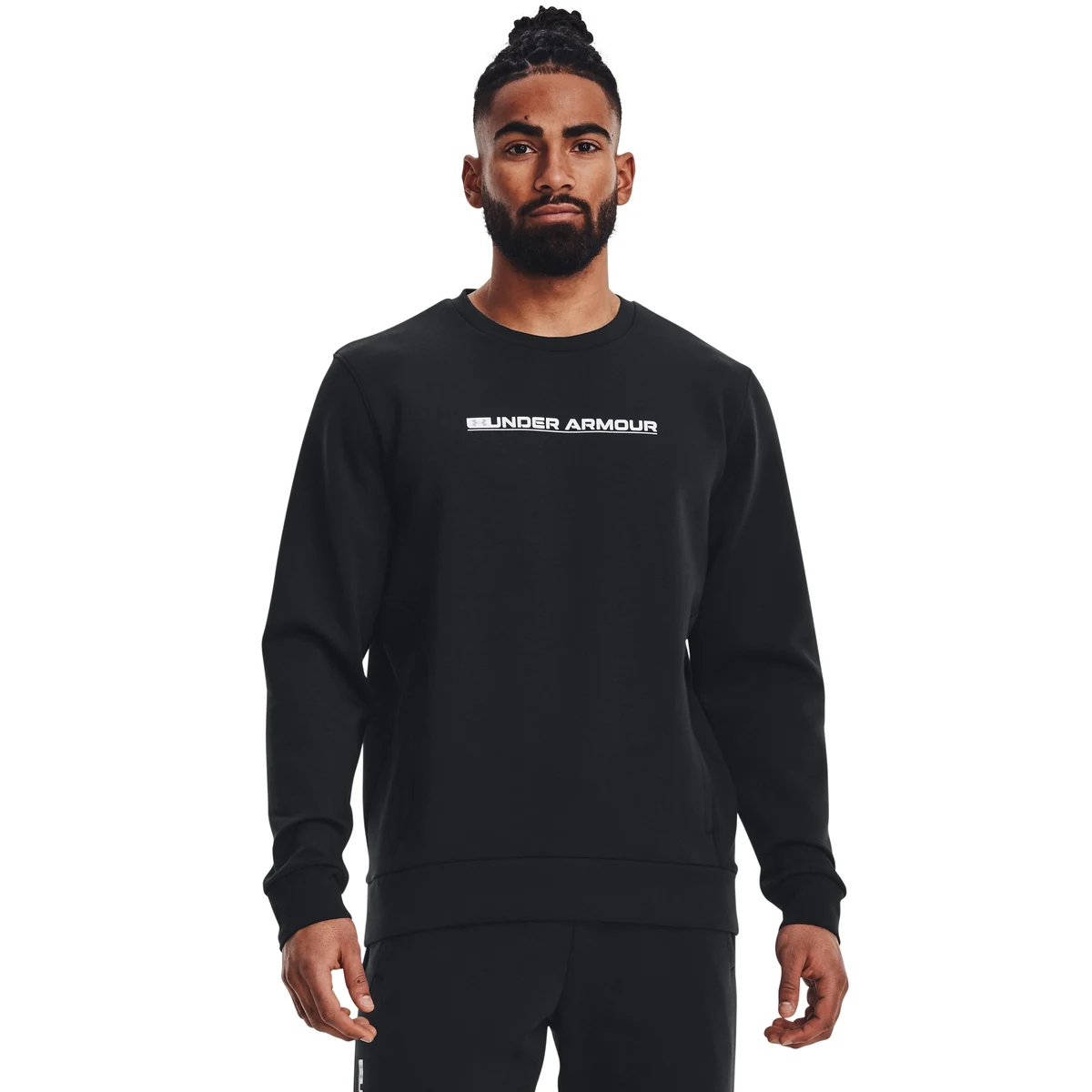 UA Summit Knit Men's Crew, custom hoodie or sweatshirt with logo imprint 1