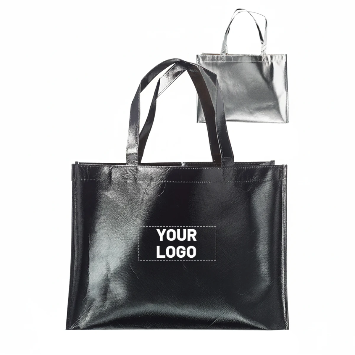 Metallic Laminated Market Shopper 1