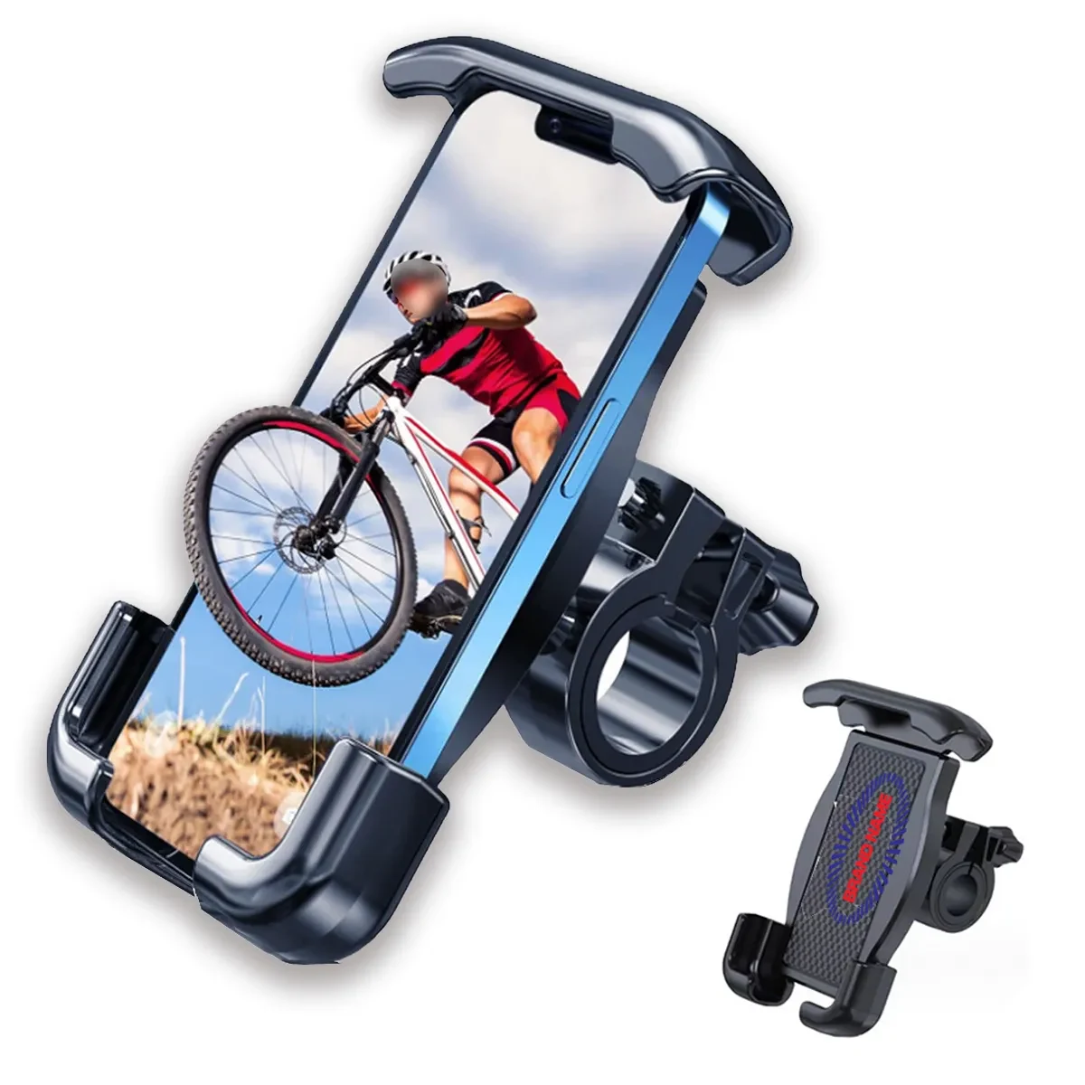 All-Round Adjustble Bicycle Handlebar Cell Phone Holder 1