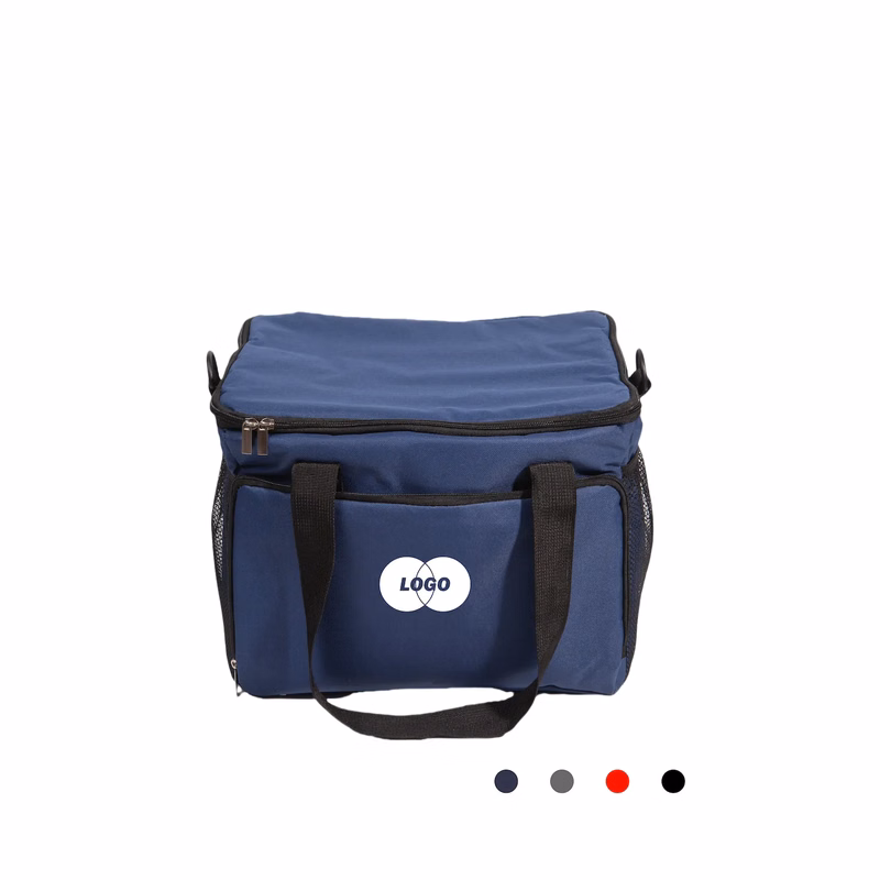 Navy Blue Insulated Cooler Bag