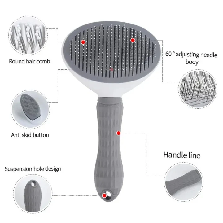 Pet Dog Hair Comb Brush 1