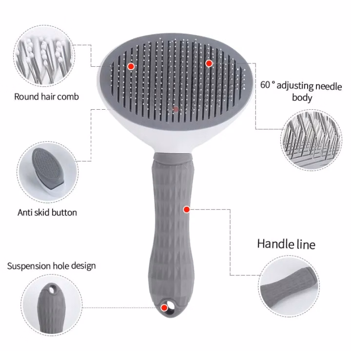 Pet Dog Hair Comb Brush