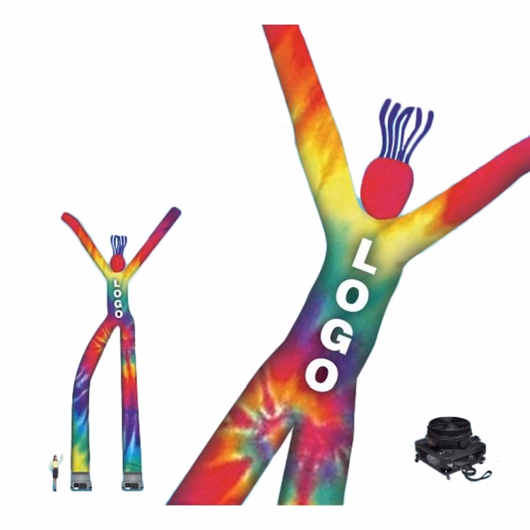 60 ft Inflatable Dancer 2 Legged Fabric with 24" Fan