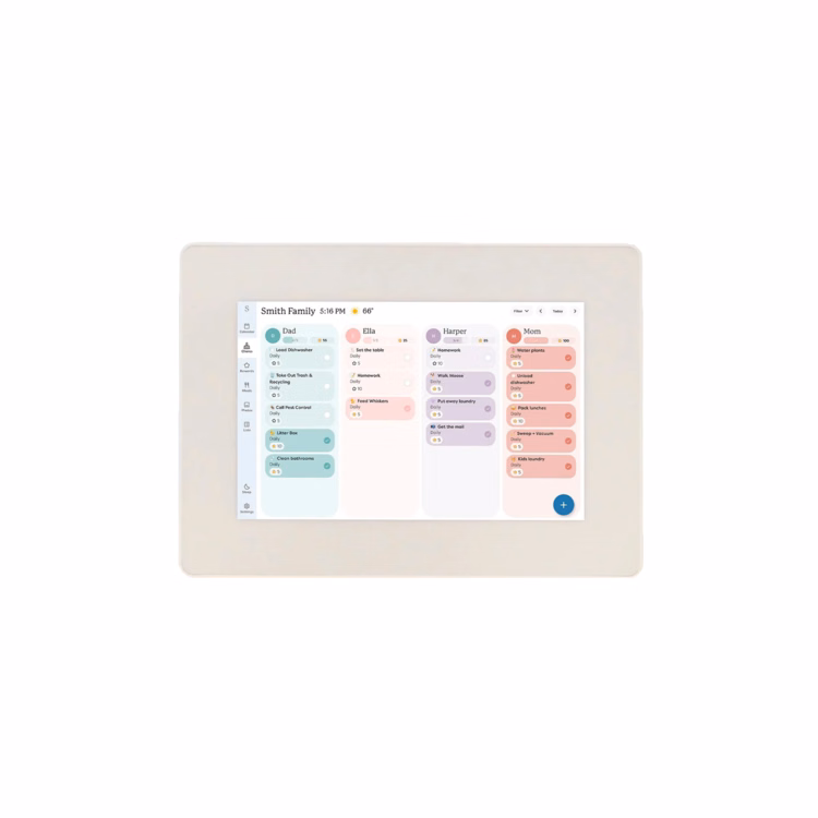 Skylight 10-inch Digital Calendar - White