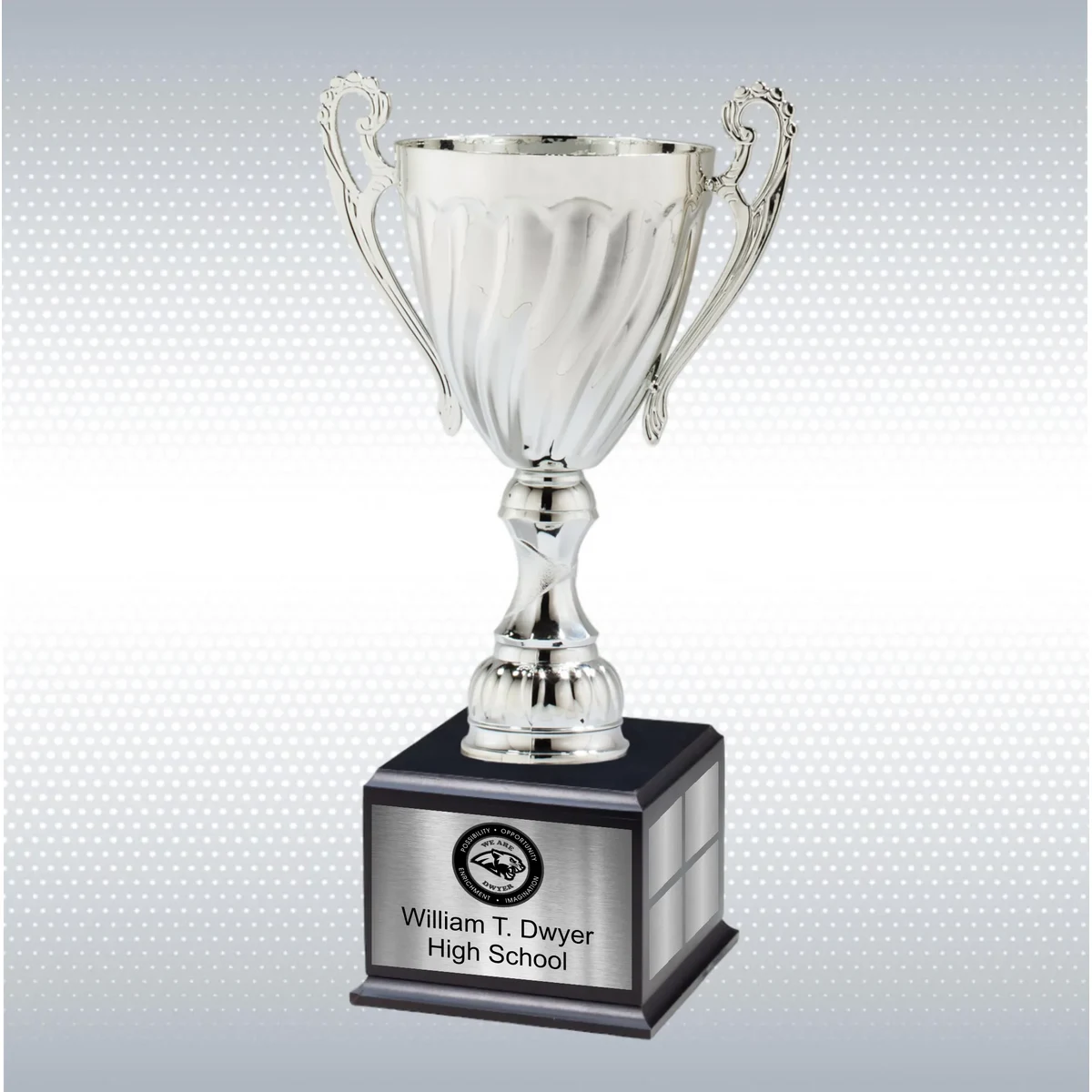 Silver Metal Cup w/ Black Perpetual Base 1