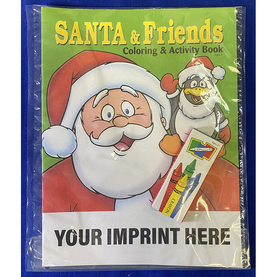 COLORING SET - Santa and Friends Fun Pack 1