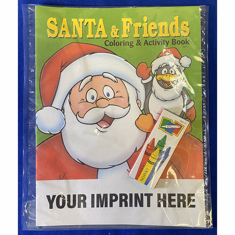 COLORING SET - Santa and Friends Fun Pack