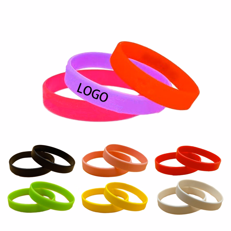 Multi-Size Colorful Silicone Bracelets