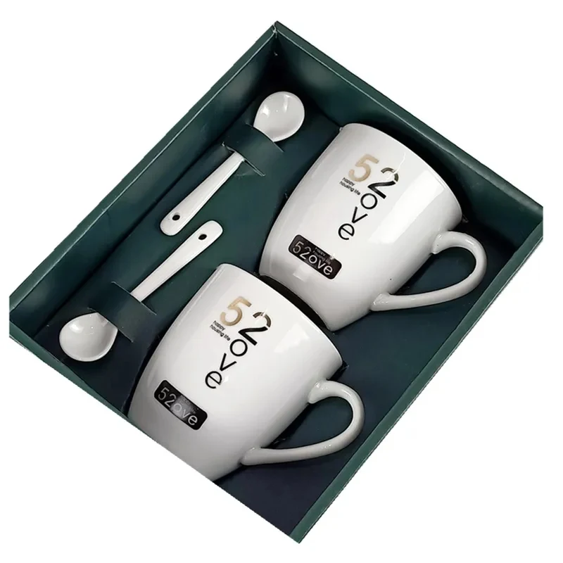 Porcelain Coffee Mugs Set 1