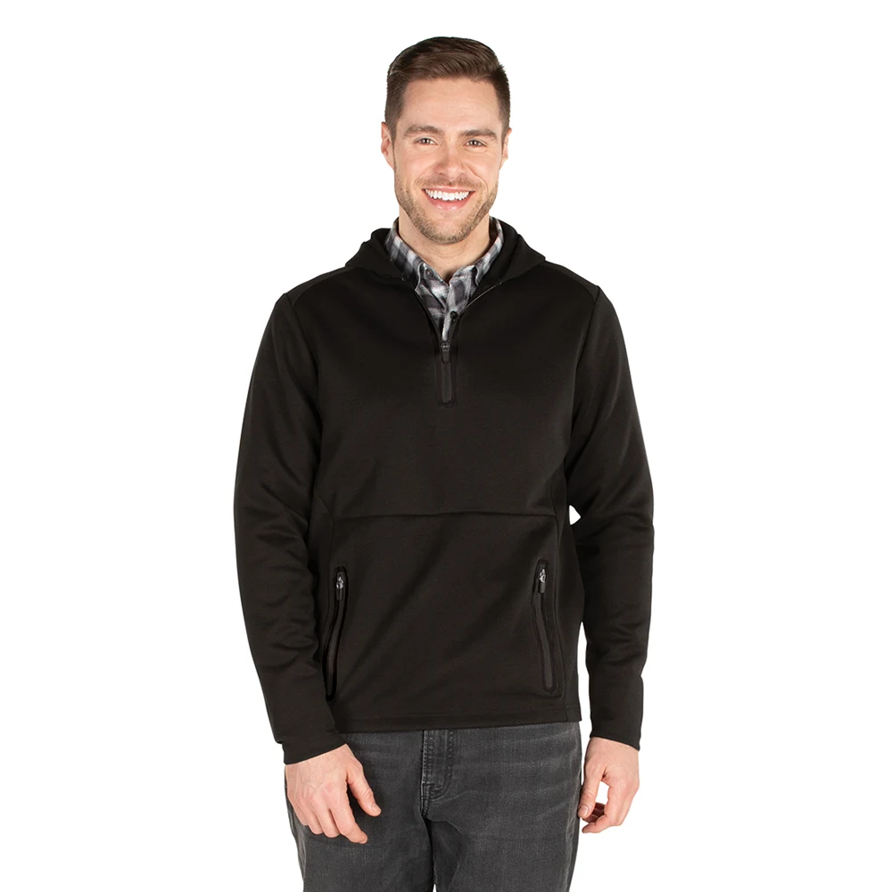Seaport Quarter Zip Hoodie, custom hoodie or sweatshirt with logo imprint 1