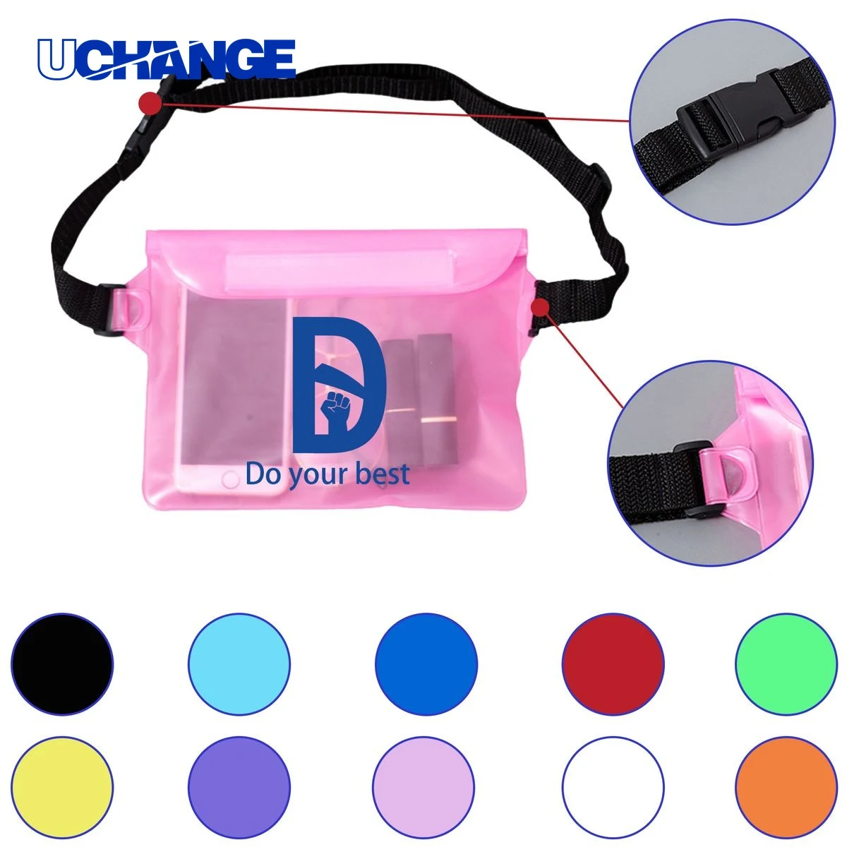Color Waterproof Waist Bag Organizer 1