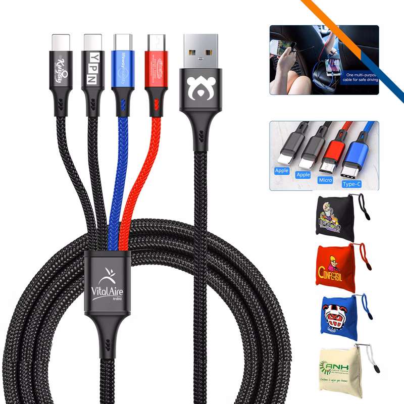 Hughs 4in1 Charging Cable