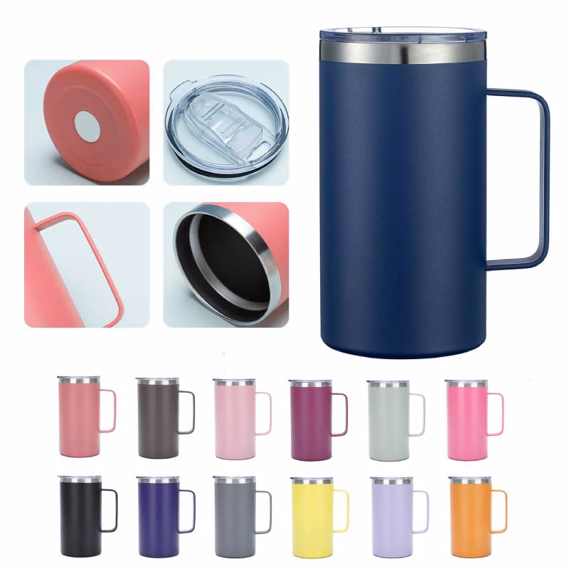 20 oz Stainless Steel Tower Mug