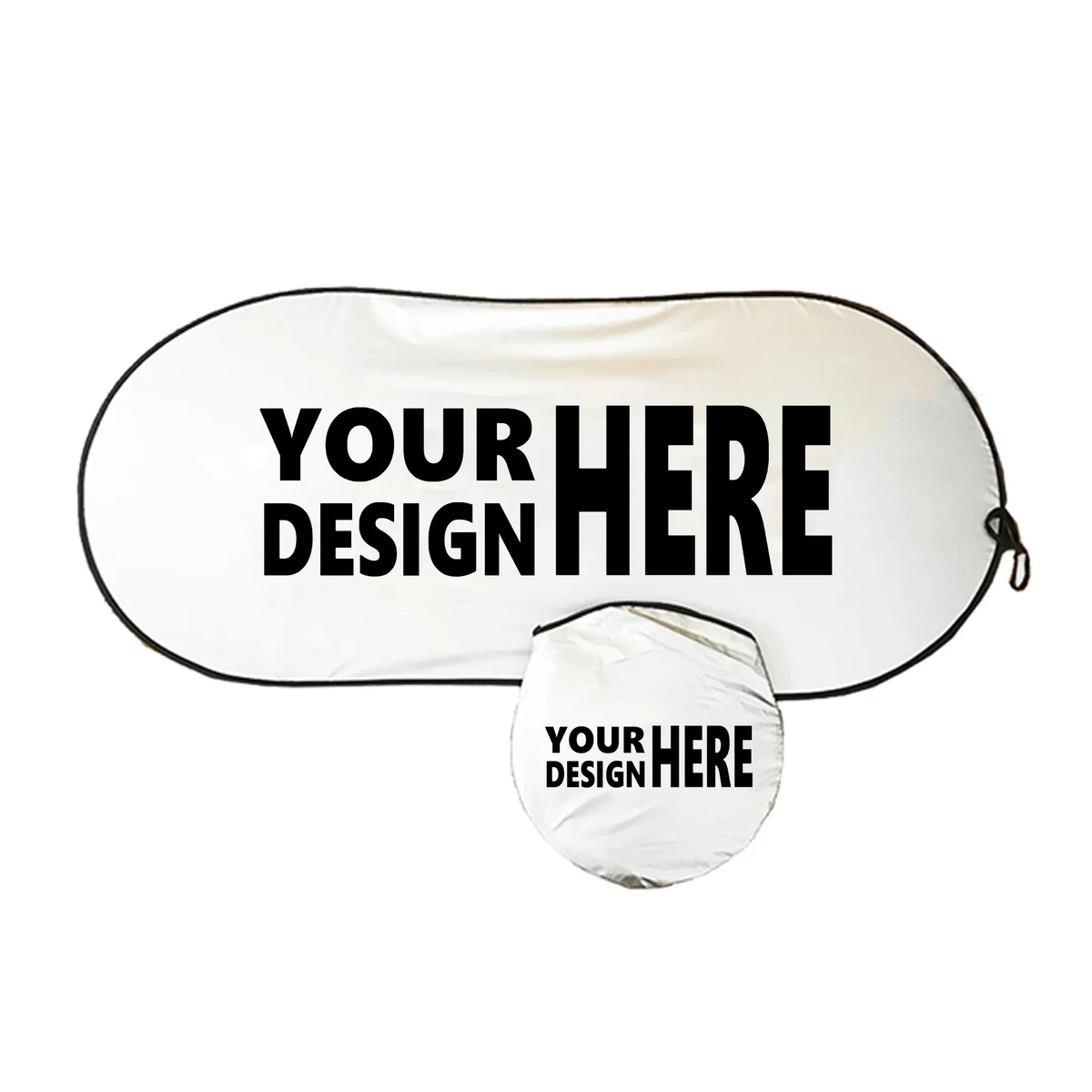 Reflective Auto Sun Shield W/ Bag 1